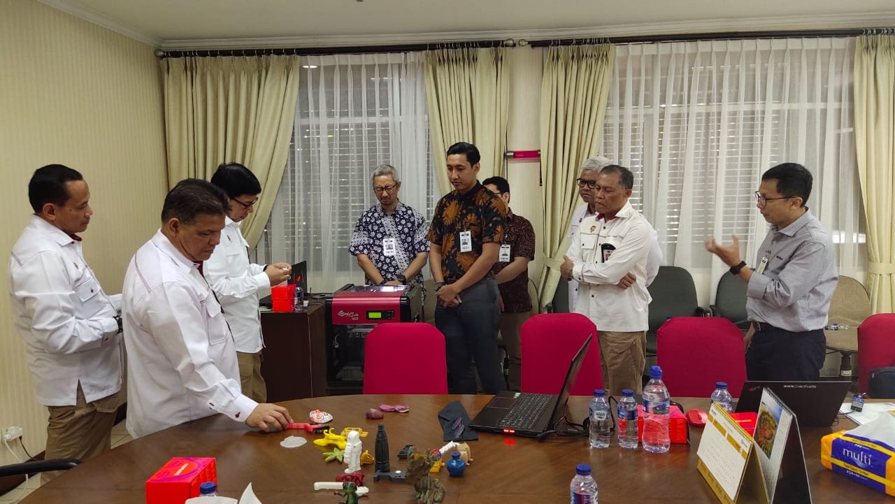 Technology Update 3D Printing di kantor BOTASUPAL