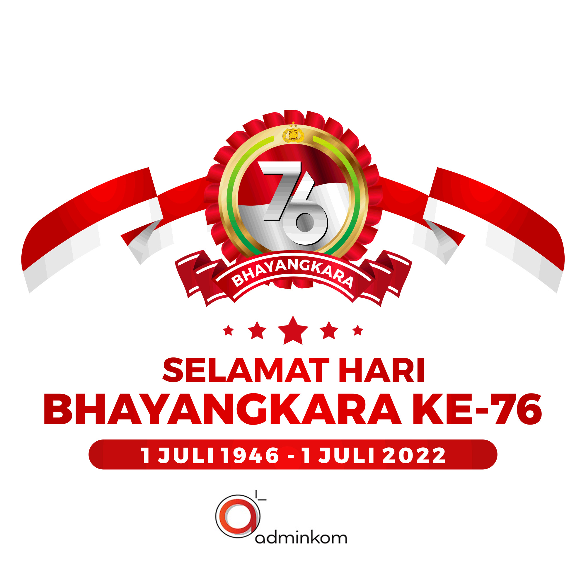 Selamat HUT Bhayangkara ke-76 Tahun 2022